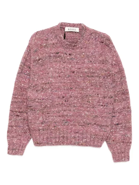 Вълнен пуловер Róhe розово
