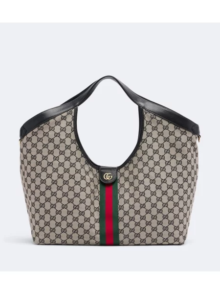 Geantă shopper Gucci din canvas