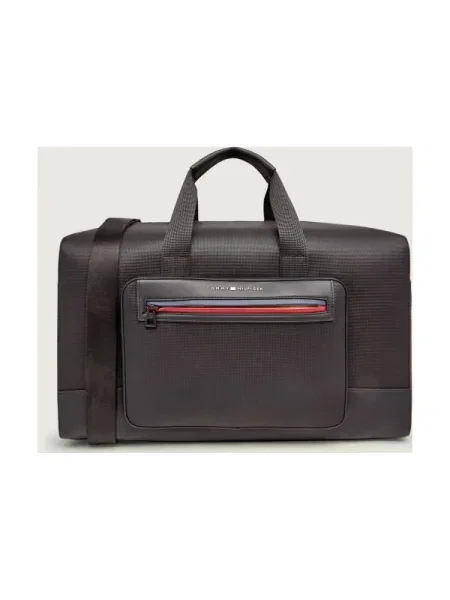 TOMMY HILFIGER Geantă de călătorie Foundation roșu negru
