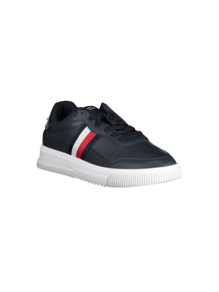 Trampki Tommy Hilfiger skórzane niebieskie