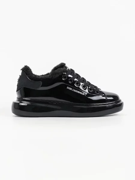 Karl Lagerfeld Kore sneakers pentru femei din piele negru