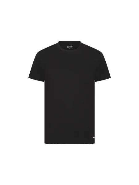 G-STAR Trikó és alsó póló T-Shirt Crew fekete