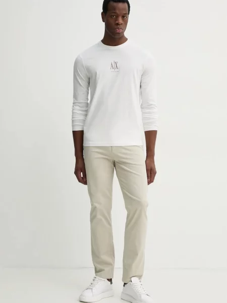 Лонгслив Armani Exchange белый