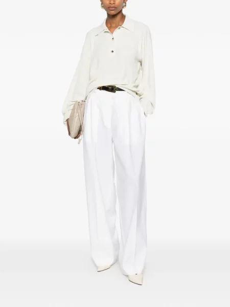 Lung top Calvin Klein Collection alb