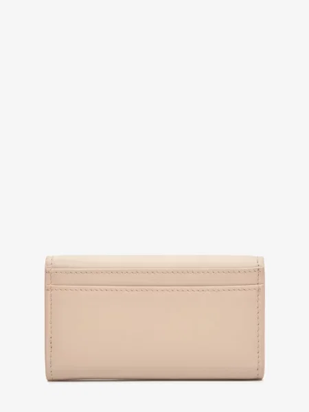 Кожаный кошелек Estro бежевый