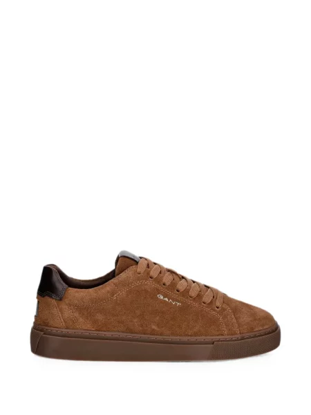 Sneakerși Gant din piele de căprioară maro