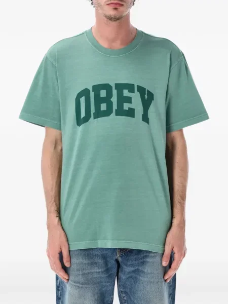 Tricou Obey verde