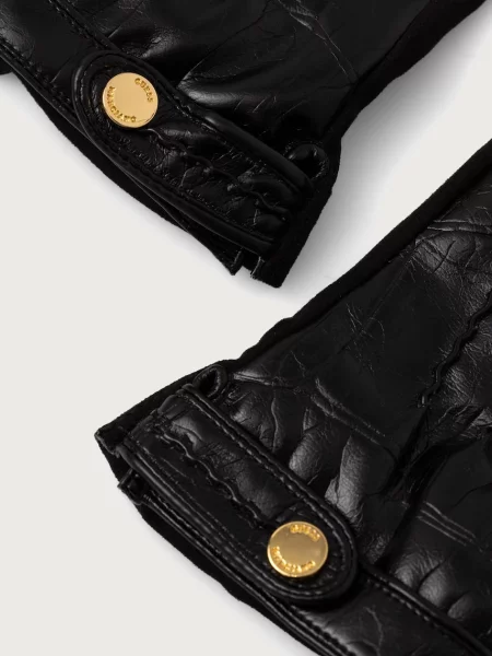 Кожаные перчатки Marciano By Guess