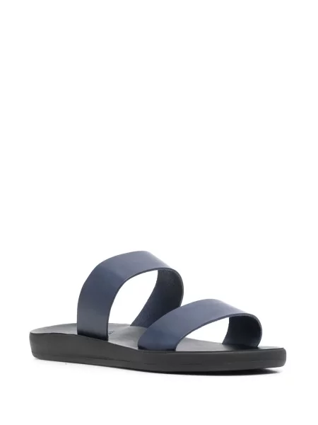 Iš natūralios odos sandalai Ancient Greek Sandals mėlyna