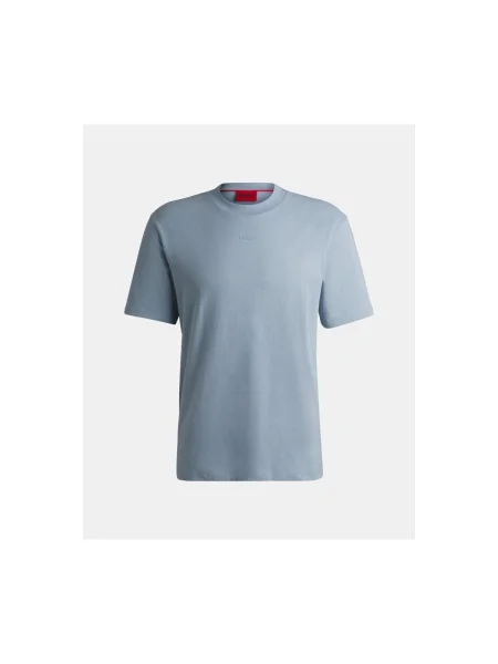HUGO Tricou Dapolino celest albastru