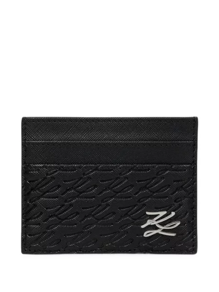 Portofel Karl Lagerfeld cu autograf negru