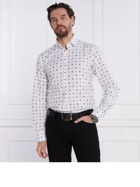 Karl Lagerfeld Cămașă alb