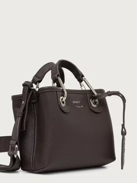 Geantă Emporio Armani maro