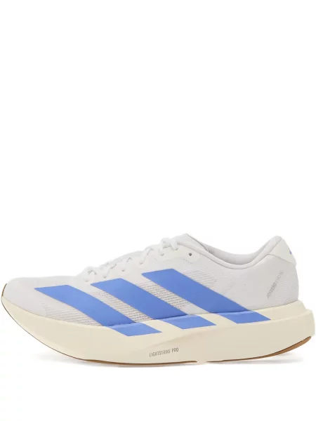 Sneakerși Adidas Adizero cu șireturi din dantelă gri