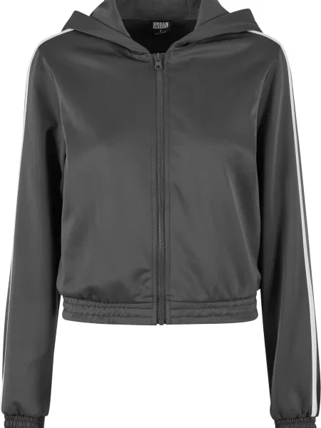 Urban Classics Jachetă de trening denim / închis gri
