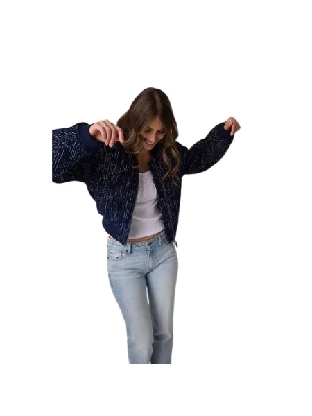 Kurtka bomber Guess niebieski
