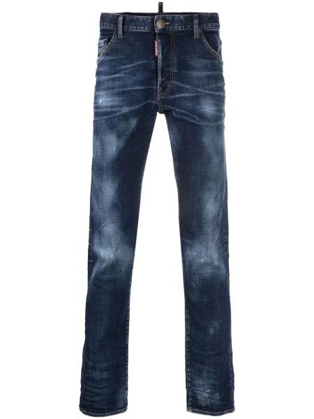 Blugi drepți Dsquared2 albastru