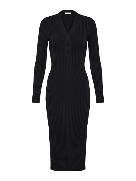 LeGer by Lena Gercke Rochie tricotat Nannette' negru