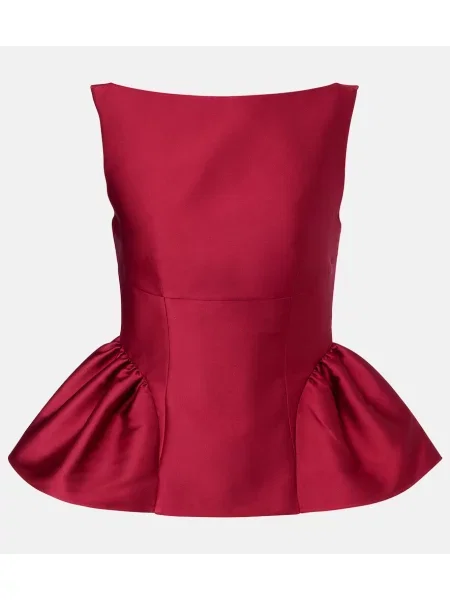 Tafta top Roland Mouret roz