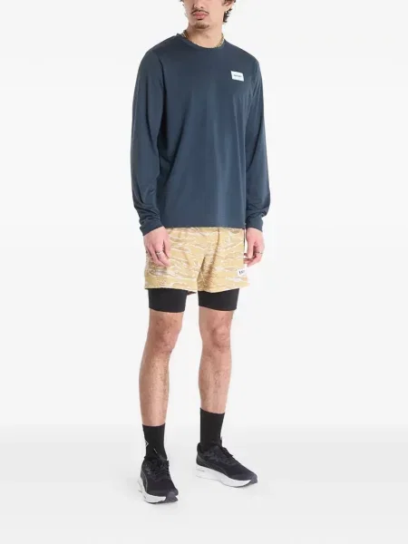 Lung tricou Saysky albastru