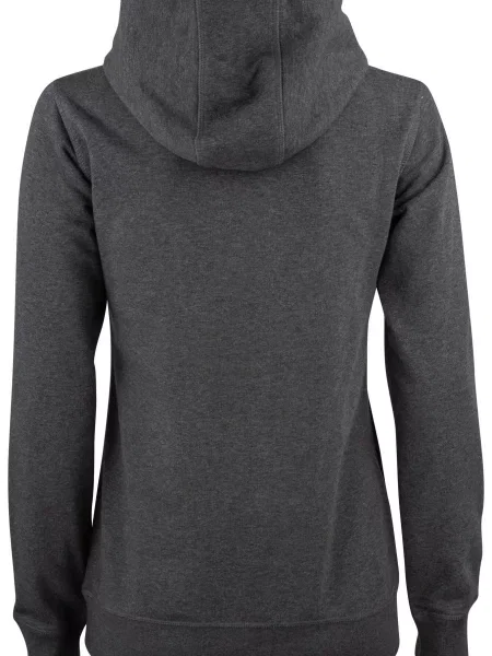 Clique Premium OC Hoody — bluza z kapturem z bawełny organicznej i szara