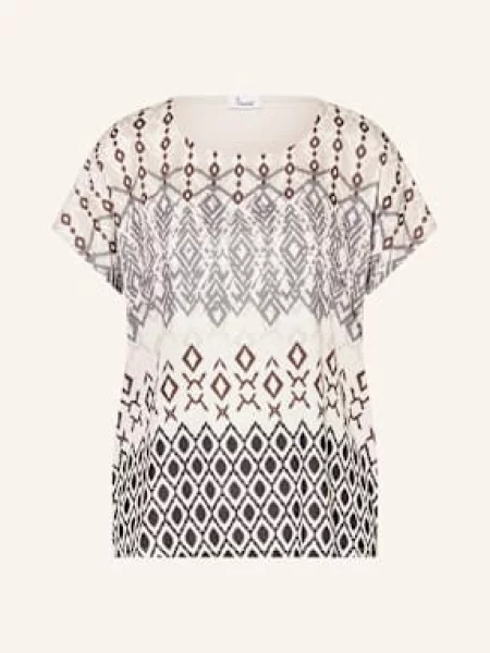 Princess Goes Hollywood Bluzka Z Mieszanki Materiałów beige beżowa