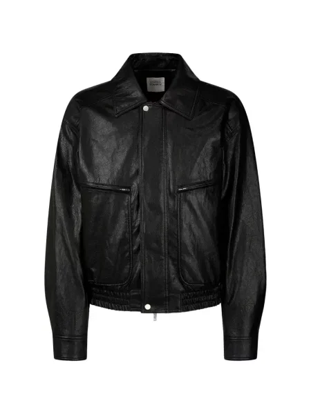 Geanta de piele Tomboy negru