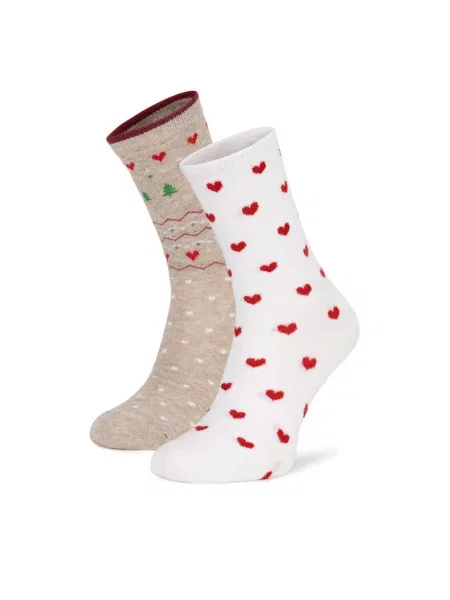 Длинные носки Jenny Fairy белые