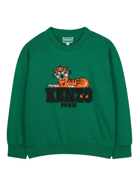 Bluza dziecięca Kenzo zielona