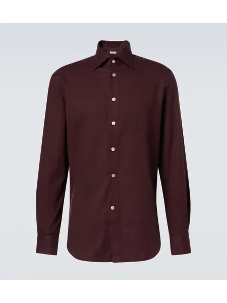 Cămașă Kiton bordo