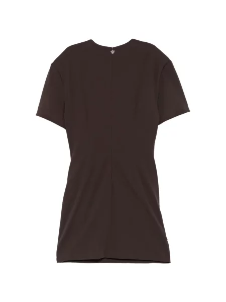 Rochie mini Aniye By drapată maro