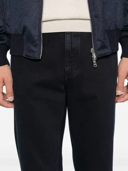 Blugi drepți Zegna albastru