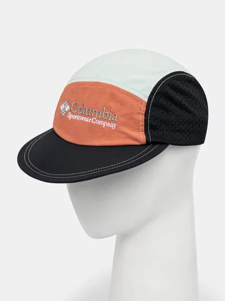 Columbia șapcă HERITAGE cu imprimeu negru