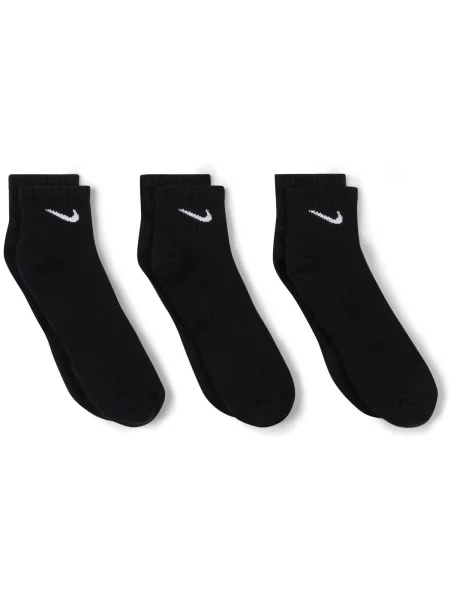Čarape Nike ošišan crna