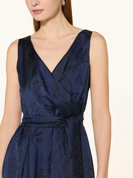 Vera Mont Suknia Wieczorowa Z Tkaniny Żakardowej blau