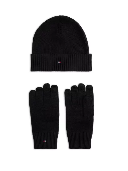 TOMMY HILFIGER Căciulă negru