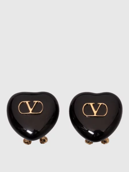 Серьги Valentino черные