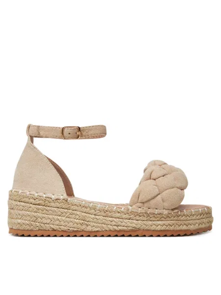 Espadryle DeeZee beżowe