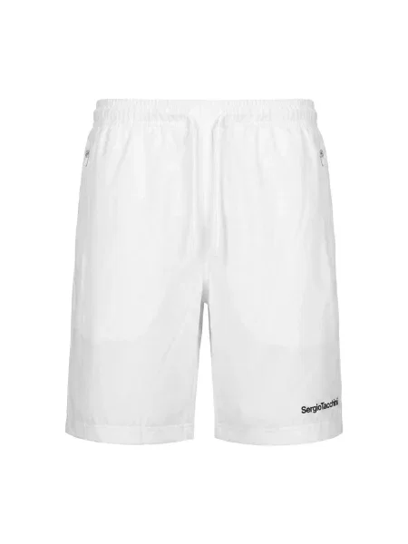 Sergio Tacchini Sportovní kalhoty Riflesso černá bílá