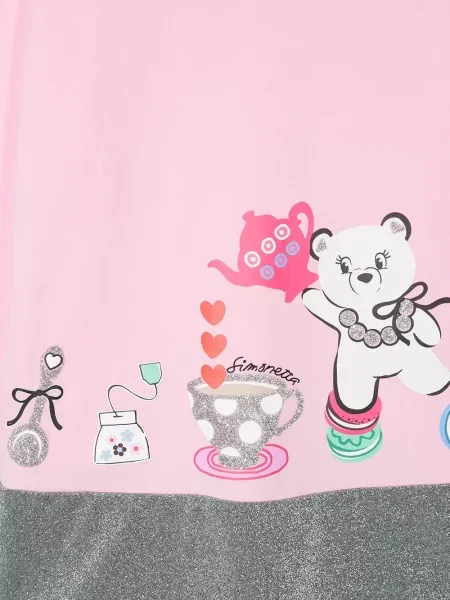 Sukienka dziecięca Simonetta różowa