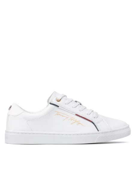 Sneakersy Tommy Hilfiger białe
