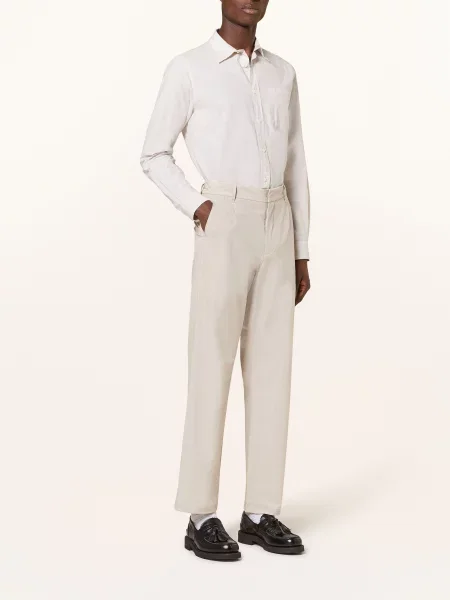 Norse Projects Spodnie Garniturowe Aaren Regular Fit beige beżowe
