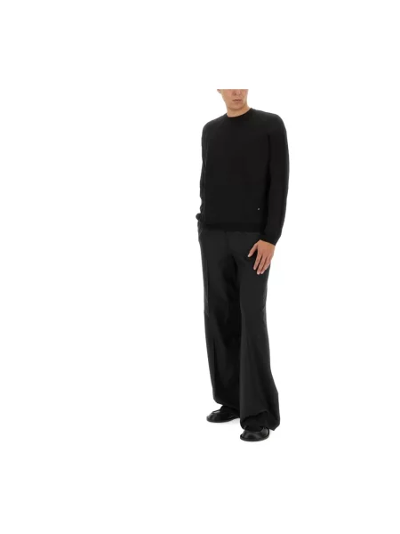 Sweter Moschino wełniany czarny