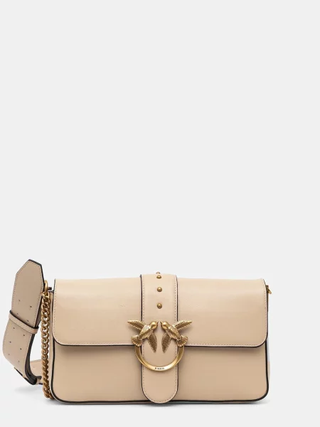 PINKO Torebki Kobieta ONE SIZE Love Bag Slouchy beżowy