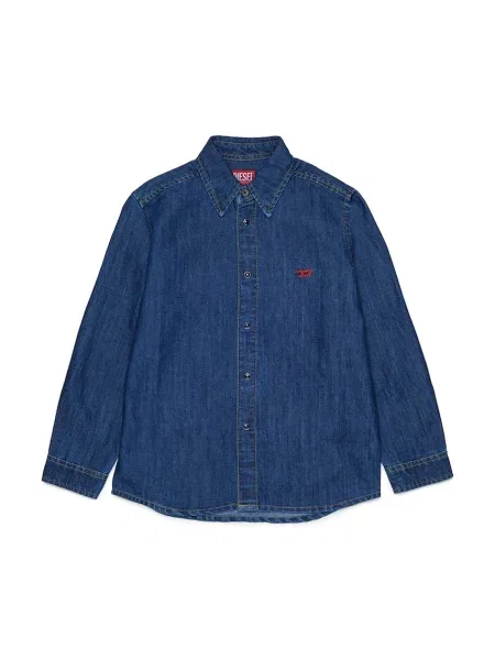 Diesel cămașă pentru copii din CSIMPLY-OVER SHIRT albastru