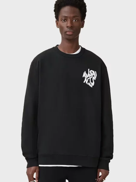 Світшот Allsaints чорний