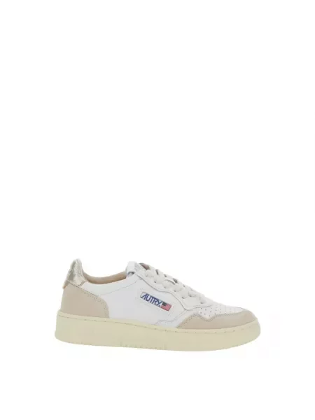 Sneakersy Autry skórzane białe