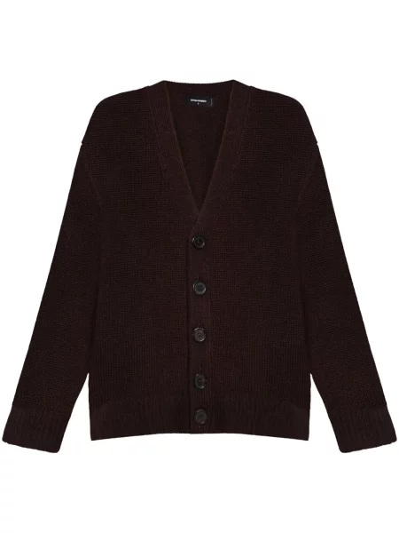 Cardigan Dsquared2 de lână maro