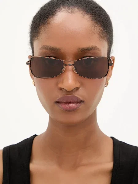 Солнцезащитные очки Jacquemus коричневые