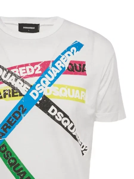 Tričko Dsquared2 biela